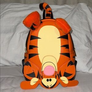 Loungefly Tigger Kids Backpack in Orange and Black